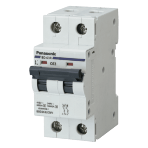 Aptomat MCB 2P 25A, 32A, 40A, 6kA Panasonic
