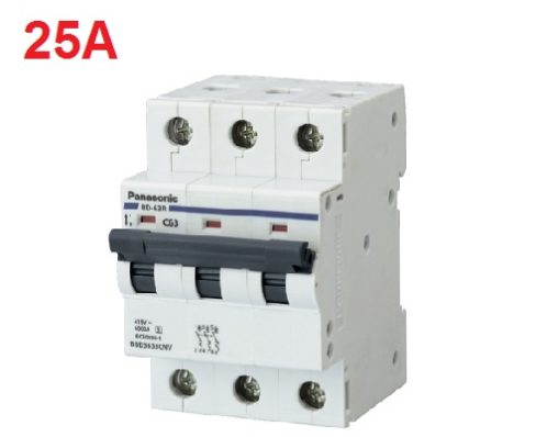 CB 3P 25A, 32A, 40A, 63A Panasonic