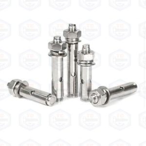 Bulông nở rút inox 304, 201