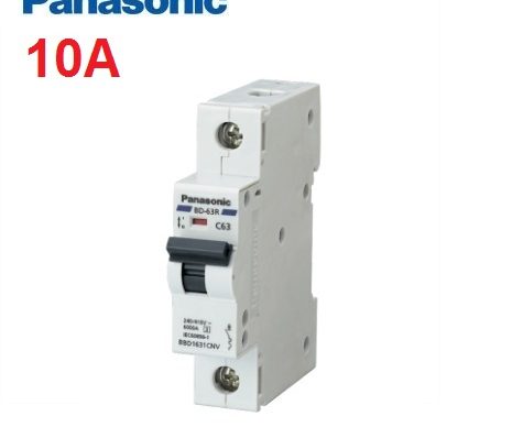 CB tép 10A MCB 1P Panasonic-BBD1101CNV